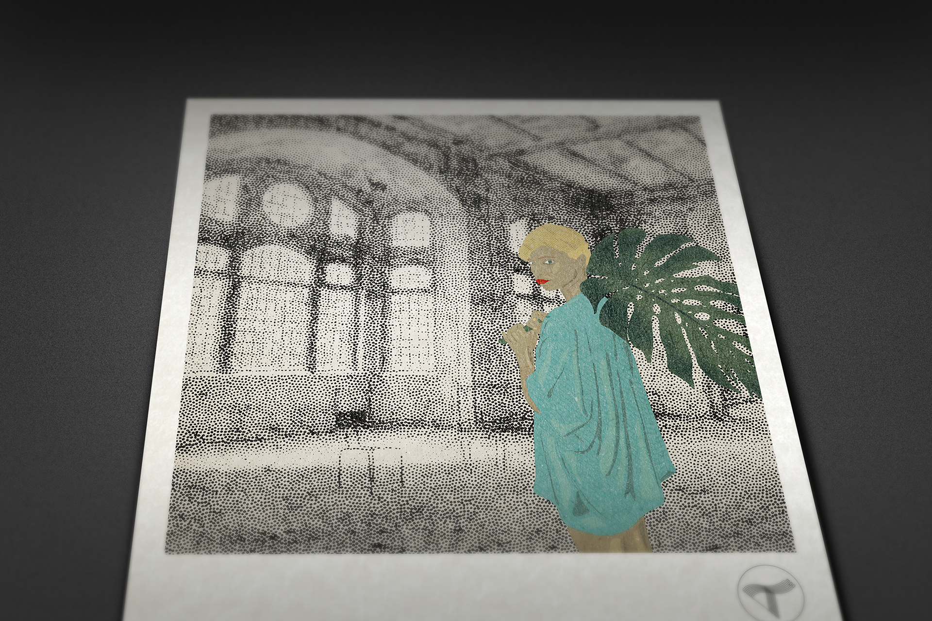 girl monstera